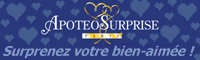 Pour d&eacute;clarer votre flamme ou votre amour, pour lui dire je t�aime, ApoteoSurprise organise demande en mariage, d&eacute;claration d�amour, demandes en mariage, declarations d�amour...